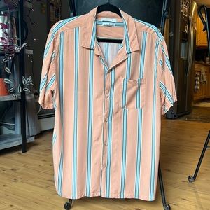 Urban Outfitters Large Coral Button-up shirt